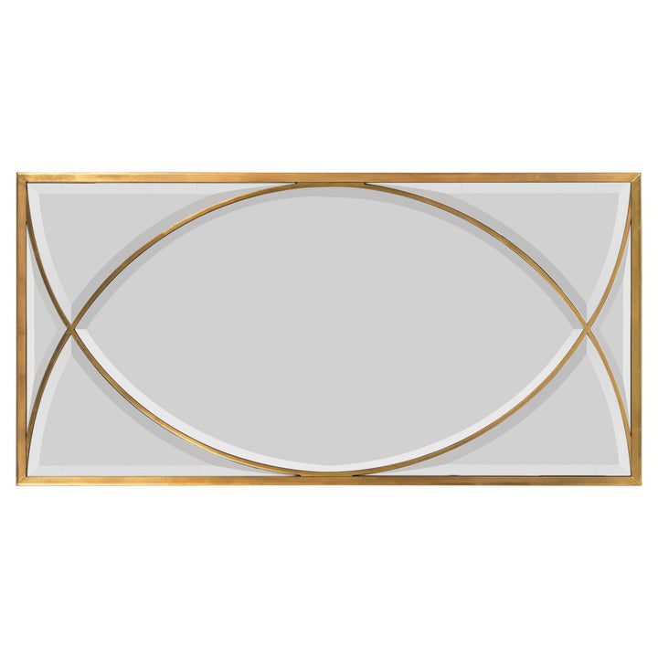 Solis Mirror - Intersecting - Gold