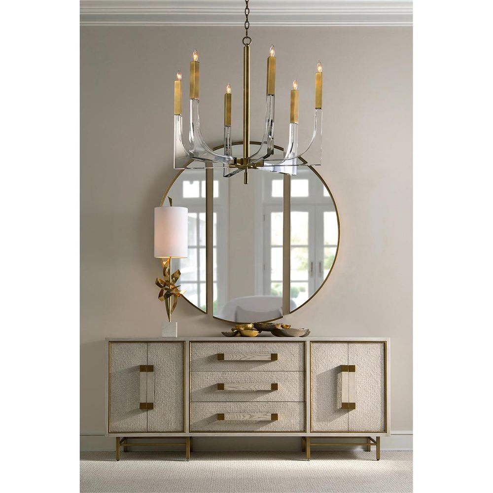 Wall Mirrors Tarski's Triptych Mirror - Gold