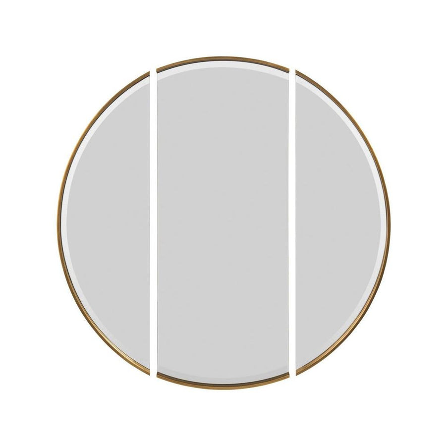 Wall Mirrors Tarski's Triptych Mirror - Gold