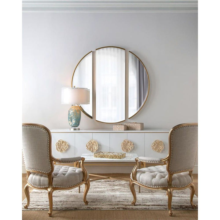 Wall Mirrors Tarski's Triptych Mirror - Gold