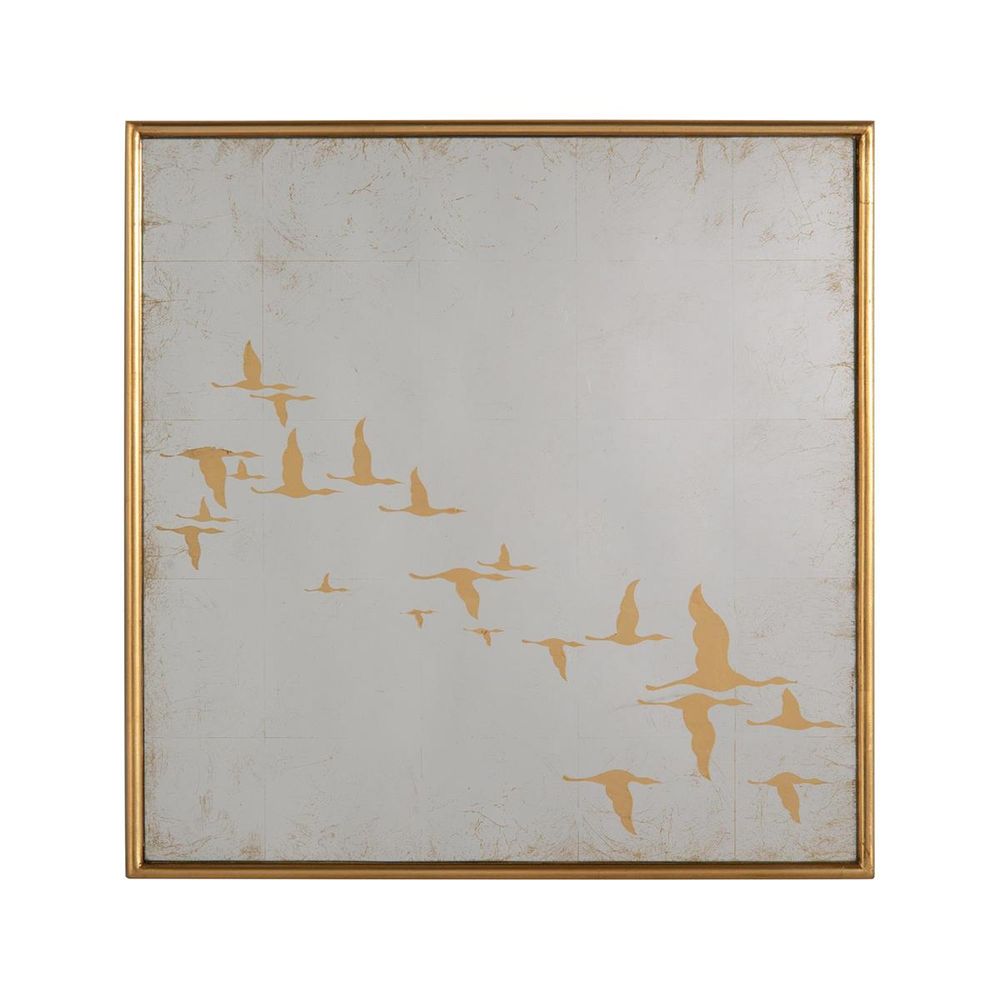 Migration Mirrors (Set Of Nine) - Silver