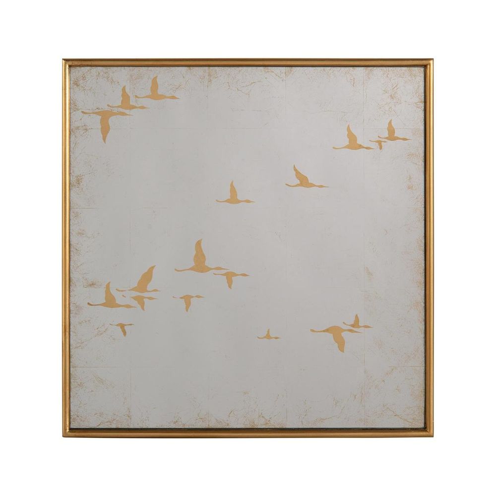 Migration Mirrors (Set Of Nine) - Silver