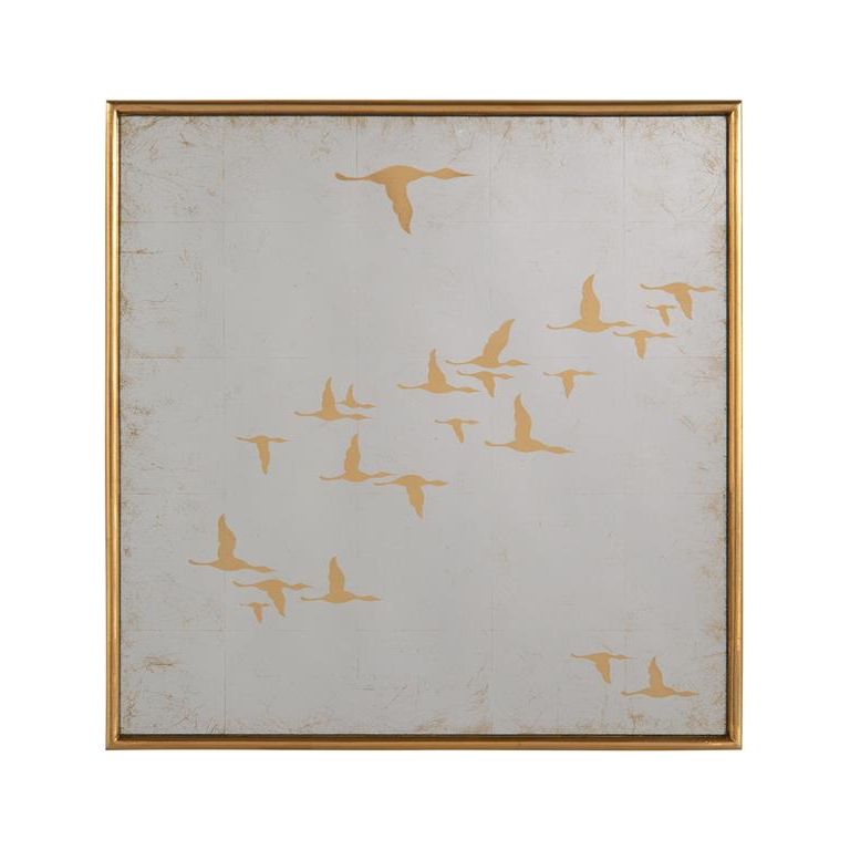 Migration Mirrors (Set Of Nine) - Silver