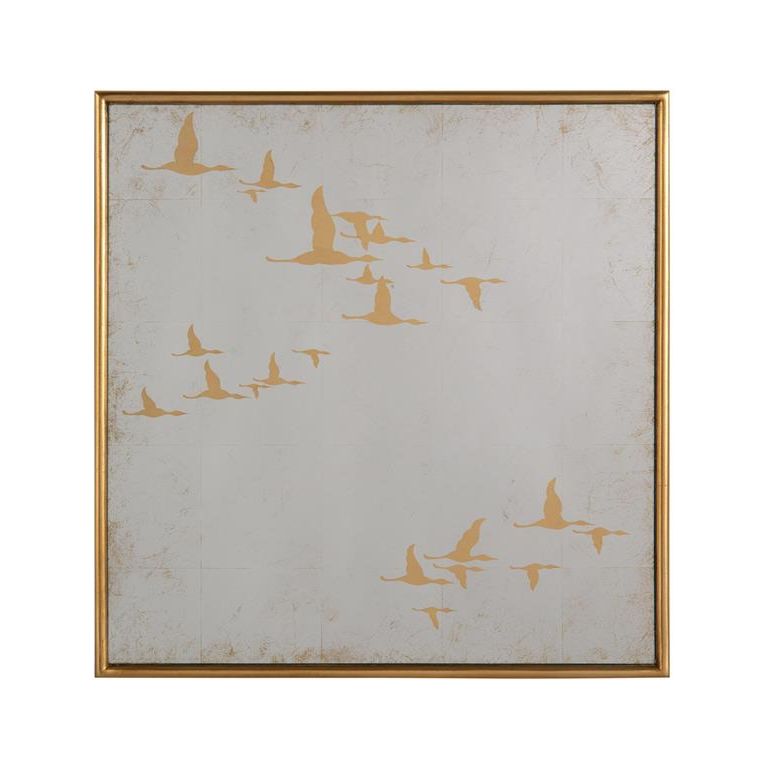 Migration Mirrors (Set Of Nine) - Silver