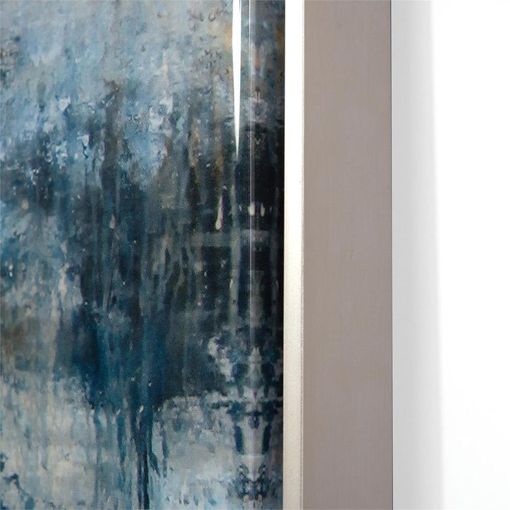 Wall Mirrors Ellie Wilson's Blue Falls Mirror - Multicolor,Silver