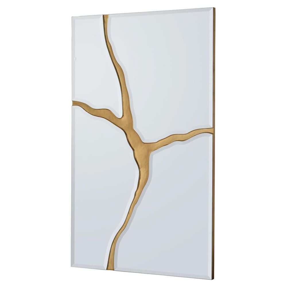 Wall Mirrors Solis Mirror - Rectangle - Gold