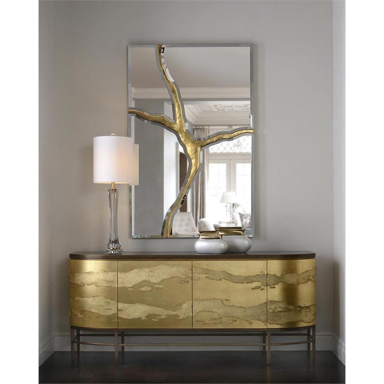 Wall Mirrors Solis Mirror - Rectangle - Gold