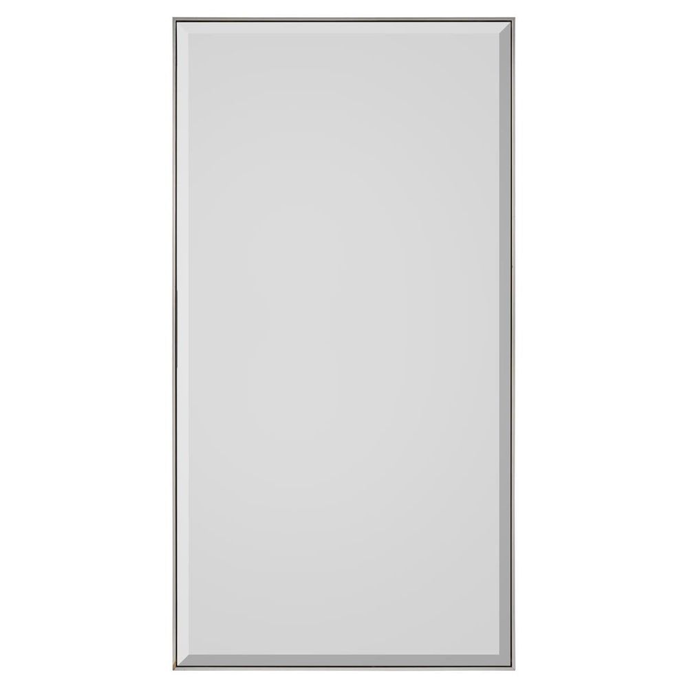 Wall Mirrors Sterling Floater Frame With Bevel Mirror - Silver