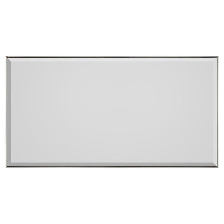 Wall Mirrors Sterling Floater Frame With Bevel Mirror - Silver
