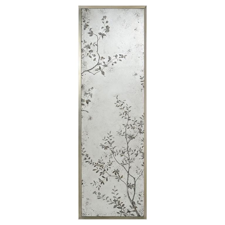 Wall Art Pastorale Mirror Panels (Set Of Three) - Multicolor, Silver