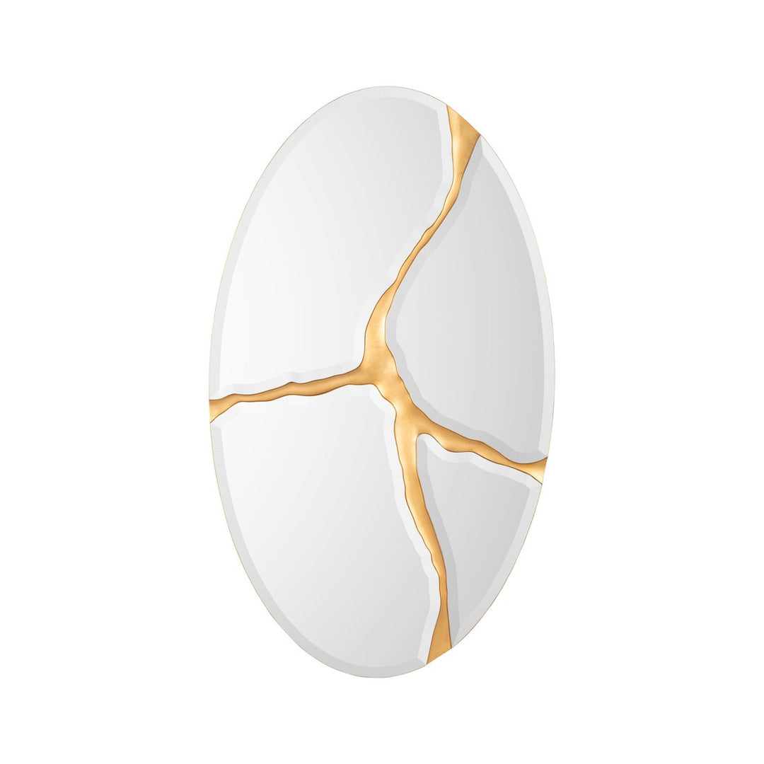 Solis Mirror - Oval - Gold