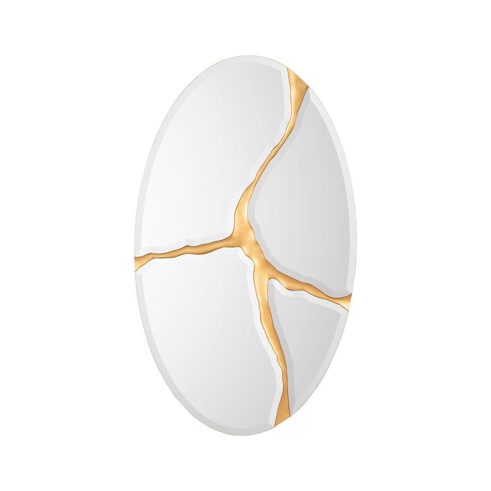Wall Mirrors Lucca Gold Mirror - Gold
