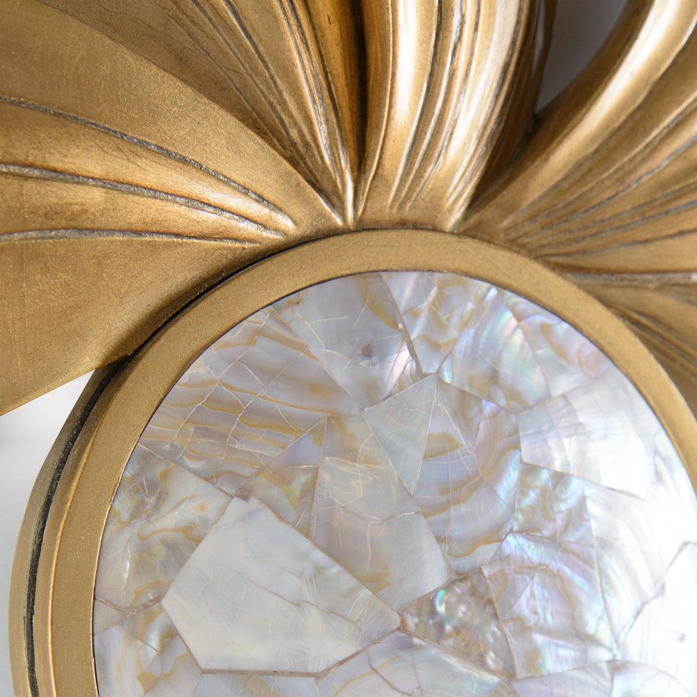 Wall Mirrors "Loves Me-Love Me Not?" - Gold, Silver