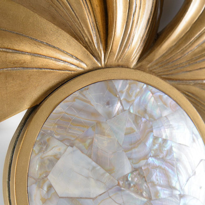 Wall Mirrors "Loves Me-Love Me Not?" - Gold, Silver