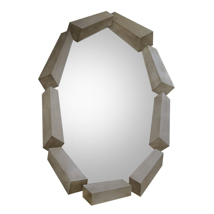 Wall Mirrors Trompe L'Oeil Mirror Silver - Silver