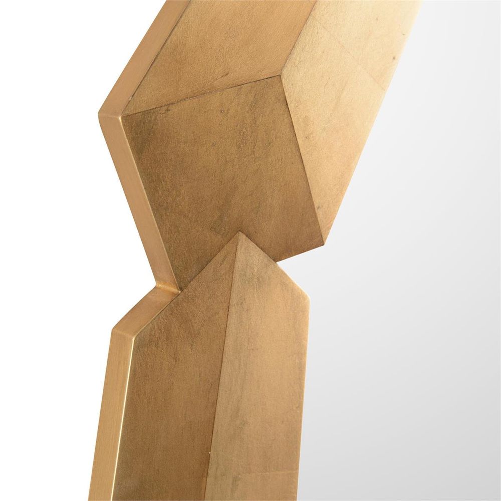 Wall Mirrors Trompe L'Oeil Mirror Gold - Silver