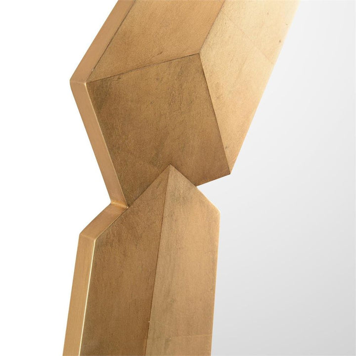 Wall Mirrors Trompe L'Oeil Mirror Gold - Silver