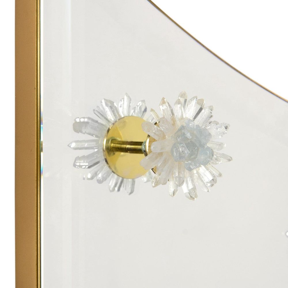 Wall Mirrors Crescent Mirror - Gold