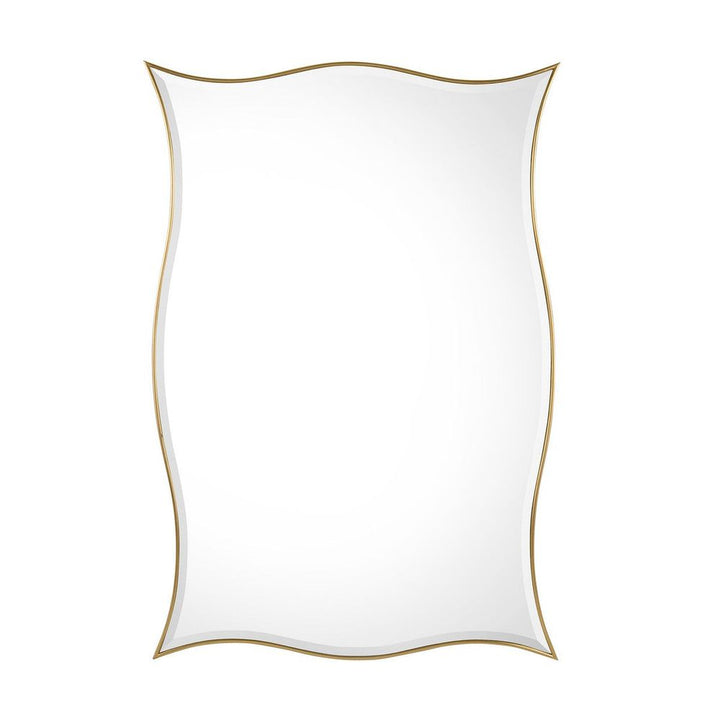 Wall Mirrors Gold Onda Mirror - Gold