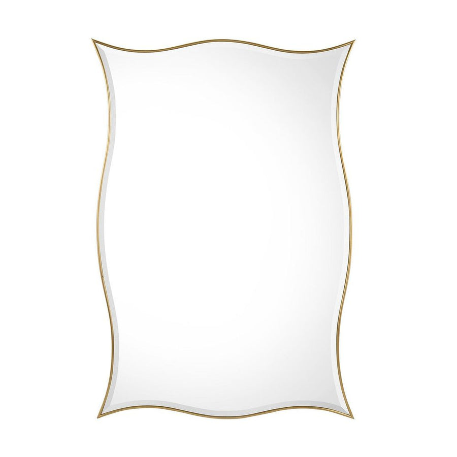 Wall Mirrors Gold Onda Mirror - Gold