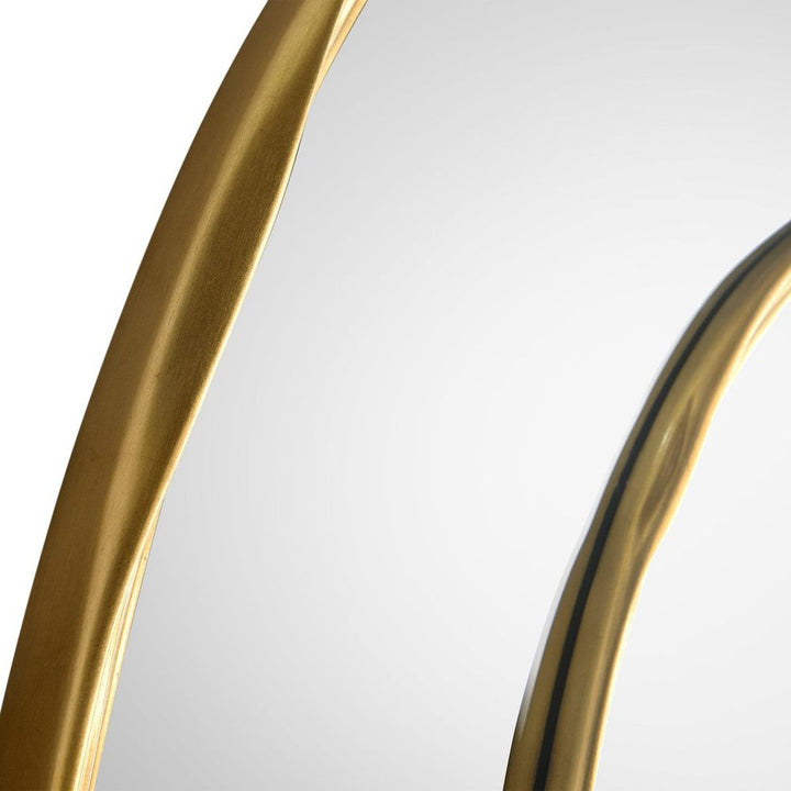 Wall Mirrors Flourish Mirror - Gold