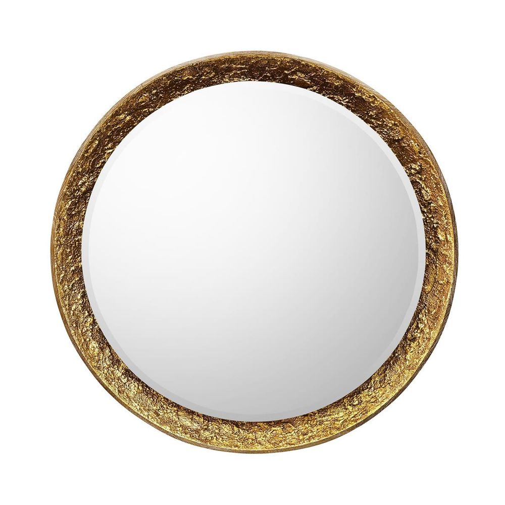Mirrors Sunlit Gilded Mirror, Round