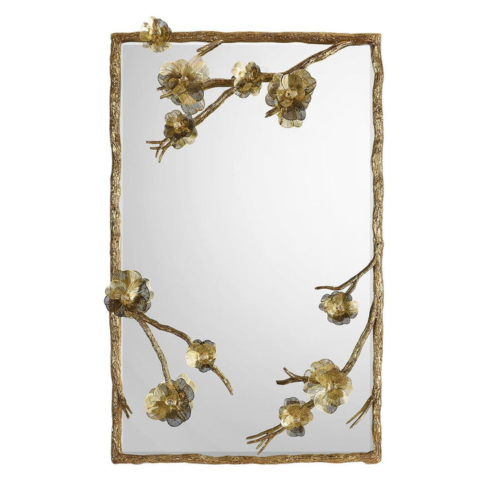Mirrors Golden Camellia Mirror