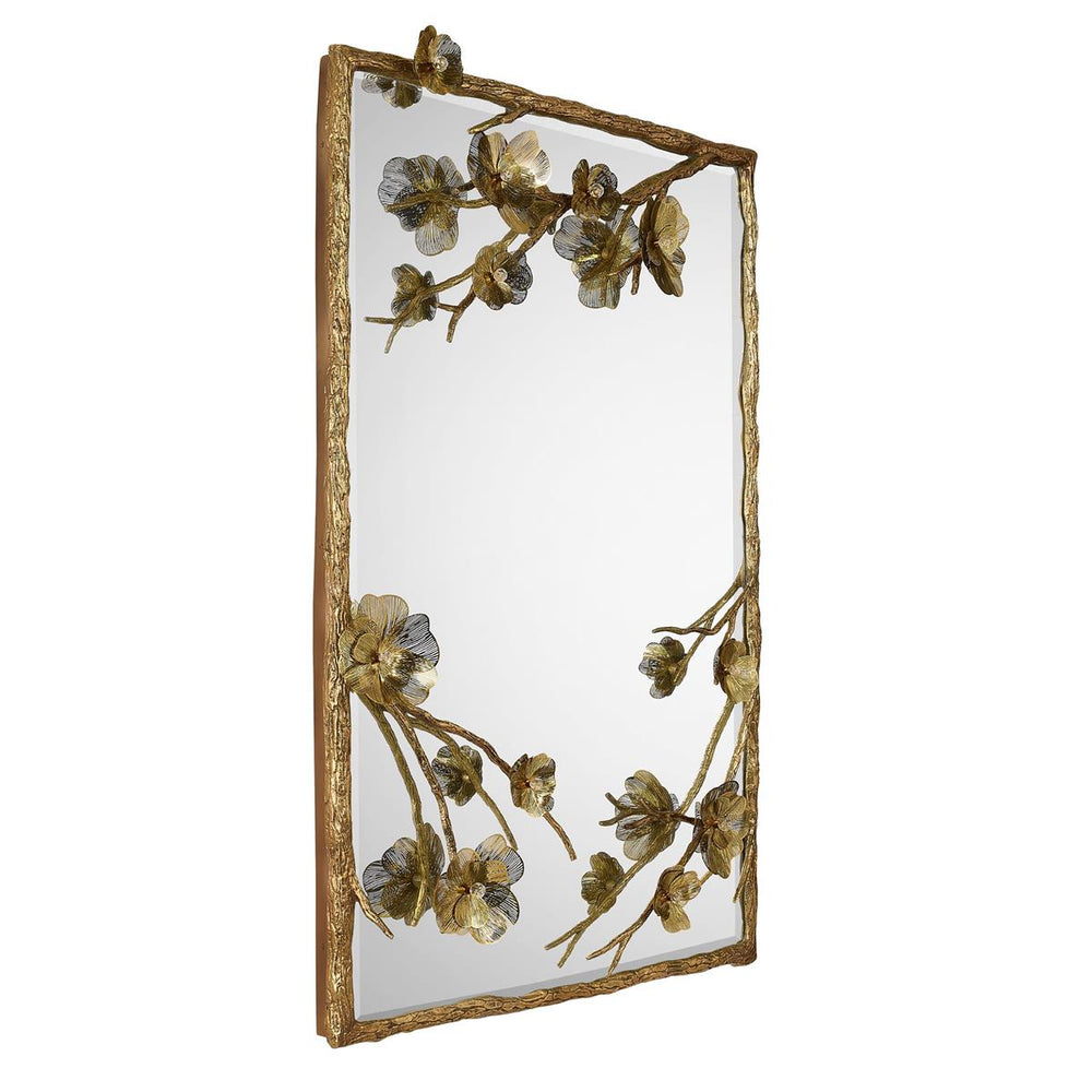 Mirrors Golden Camellia Mirror