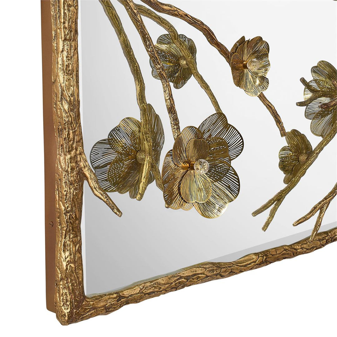 Mirrors Golden Camellia Mirror