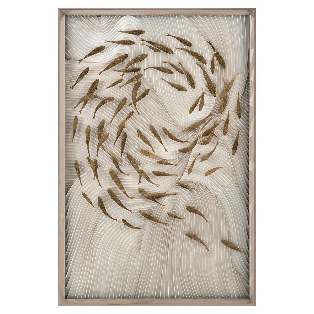 Wall Art Robat's School Of Fish