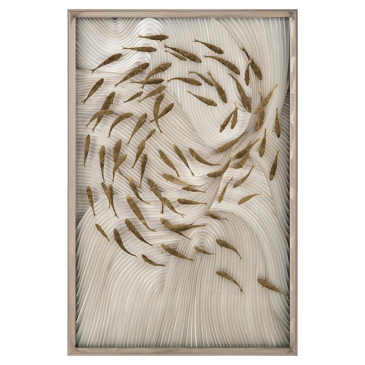 Wall Art Robat's School Of Fish