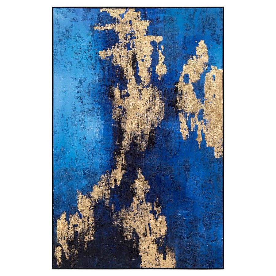 Wall Art Bevis' Imperial - Blue, Gold