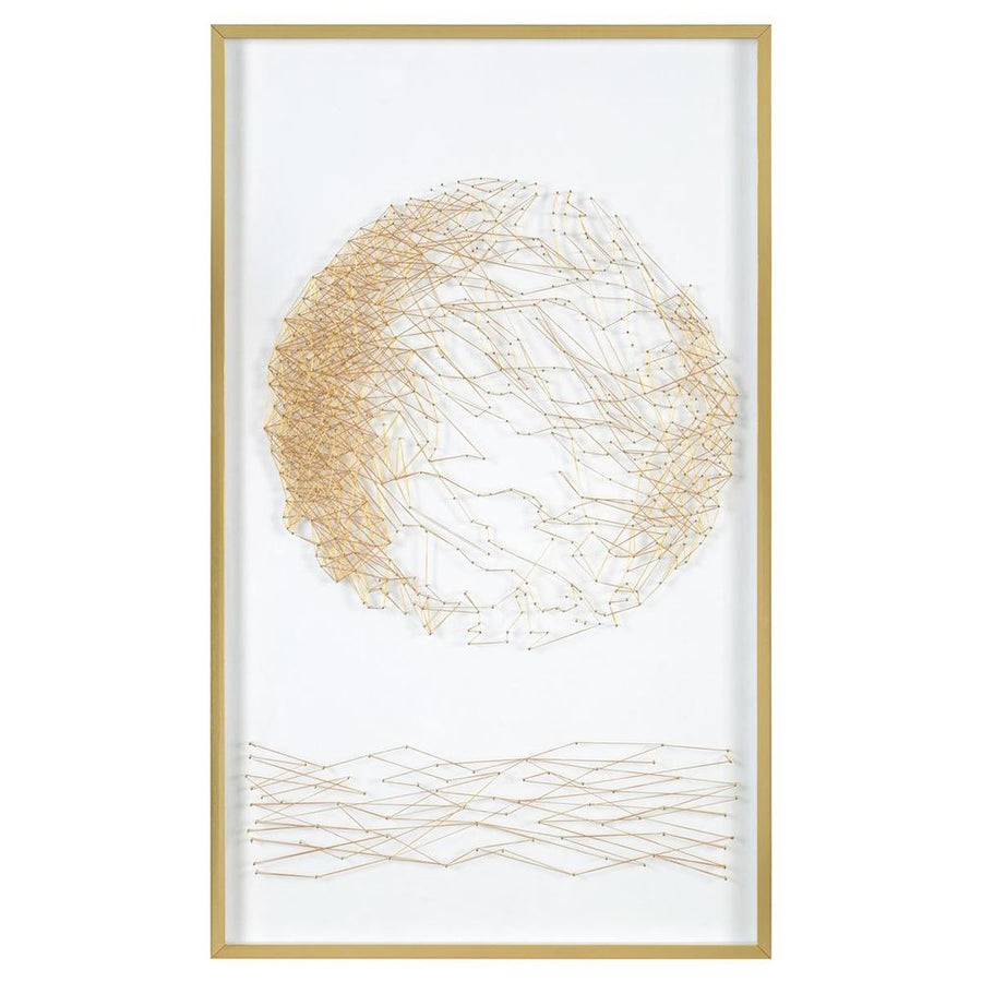 Wall Art Matt Donovan's Gold Moon Rising II - White