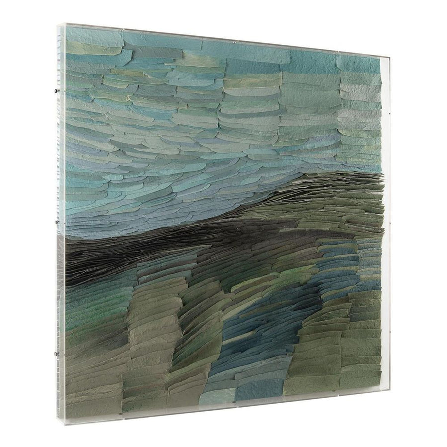 Wall Art Bevis‚Äô Mystic Waters - Green, Grey