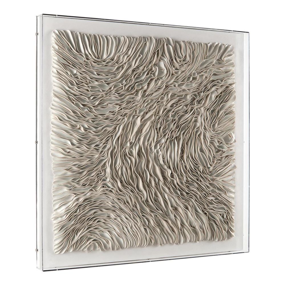 Wall Decor Tony Fey's A Whirlwind I - White
