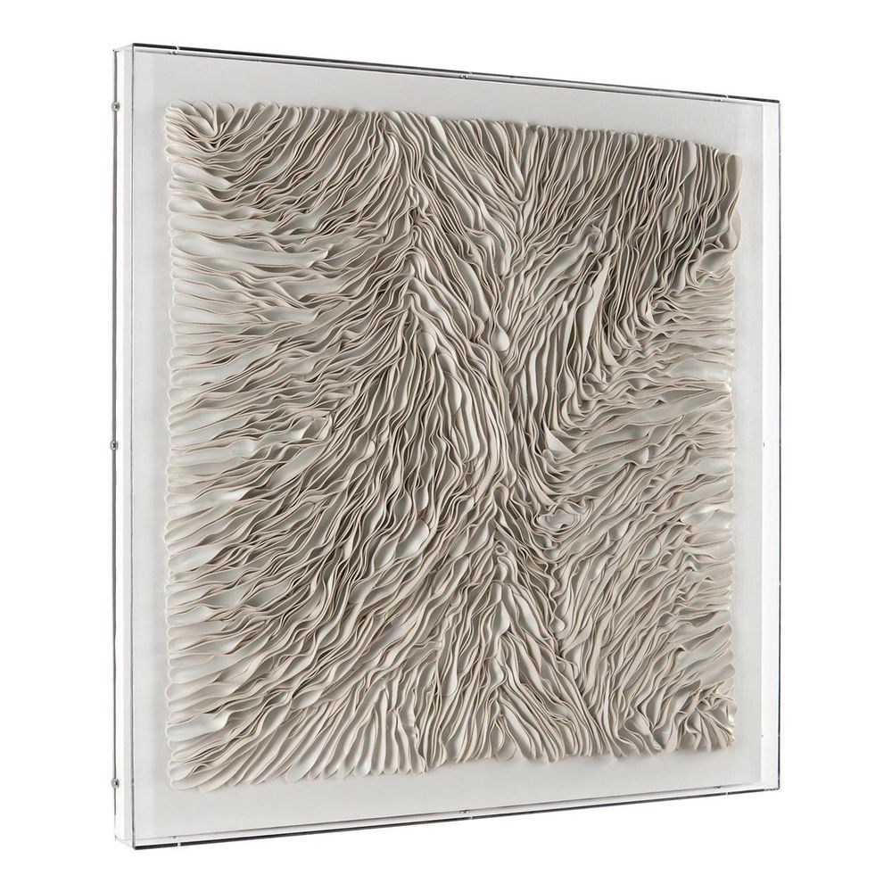 Wall Decor Tony Fey's A Whirlwind Ii - White