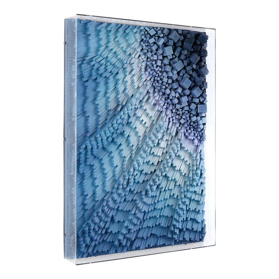 Wall Decor Tony Fey's Rays Of Ocean Light I - Green, White