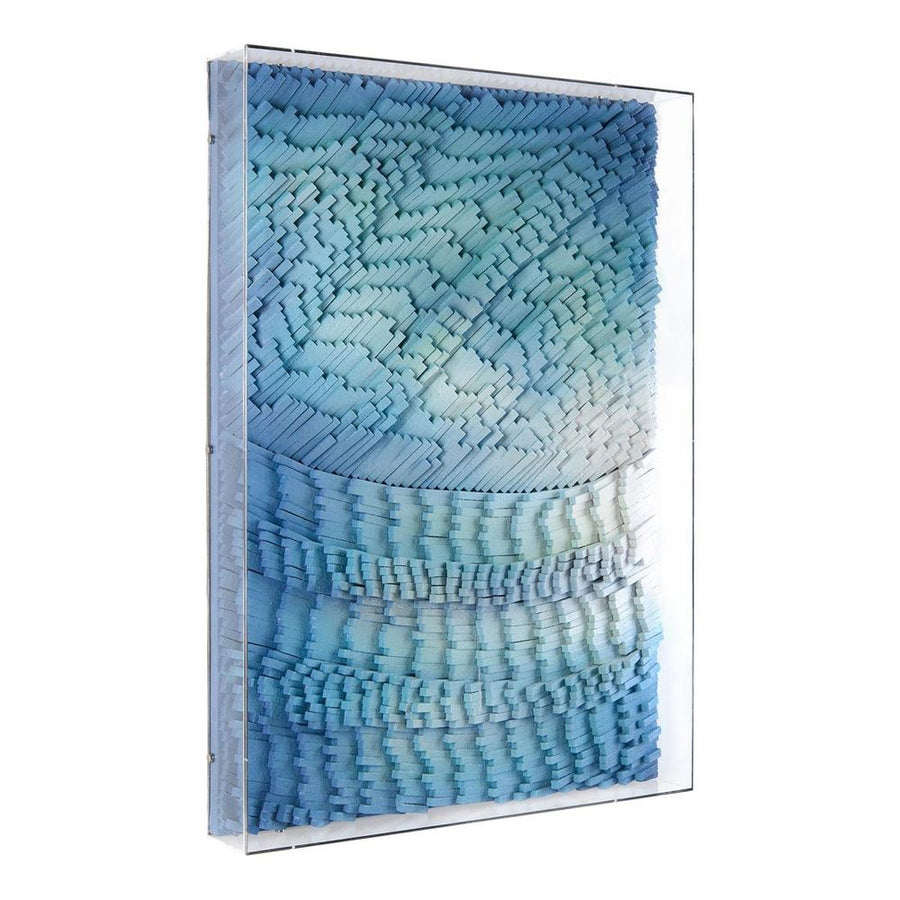 Wall Decor Tony Fey's Rays Of Ocean Light Ii - Green, White