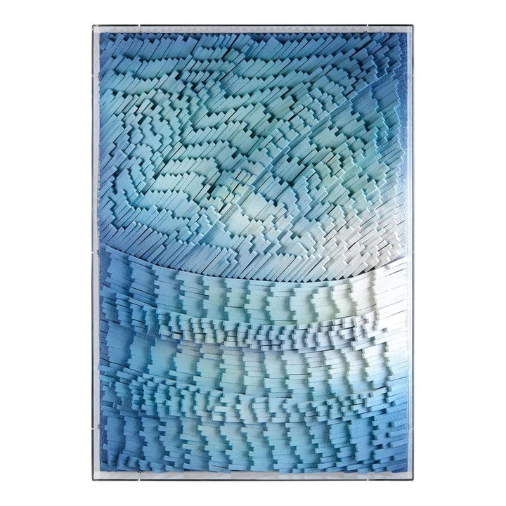 Wall Decor Tony Fey's Rays Of Ocean Light Ii - Green, White