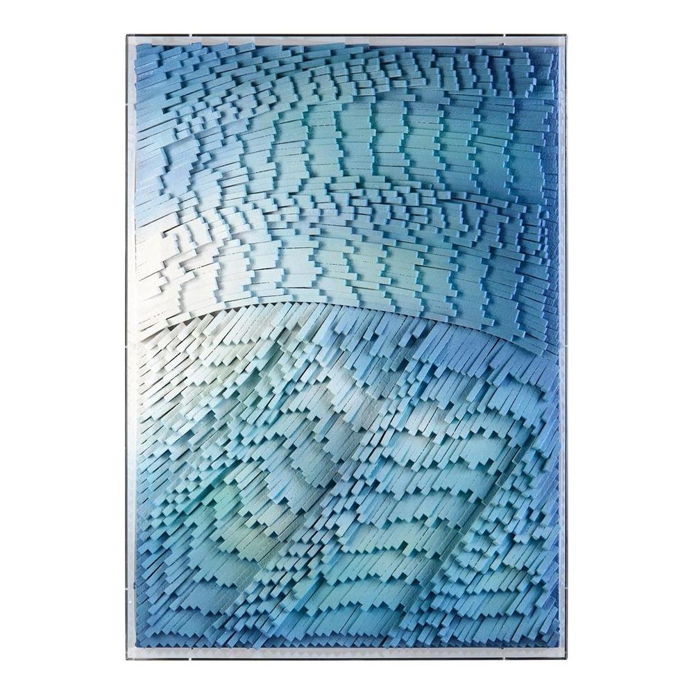 Wall Decor Tony Fey's Rays Of Ocean Light Iii - Green, White