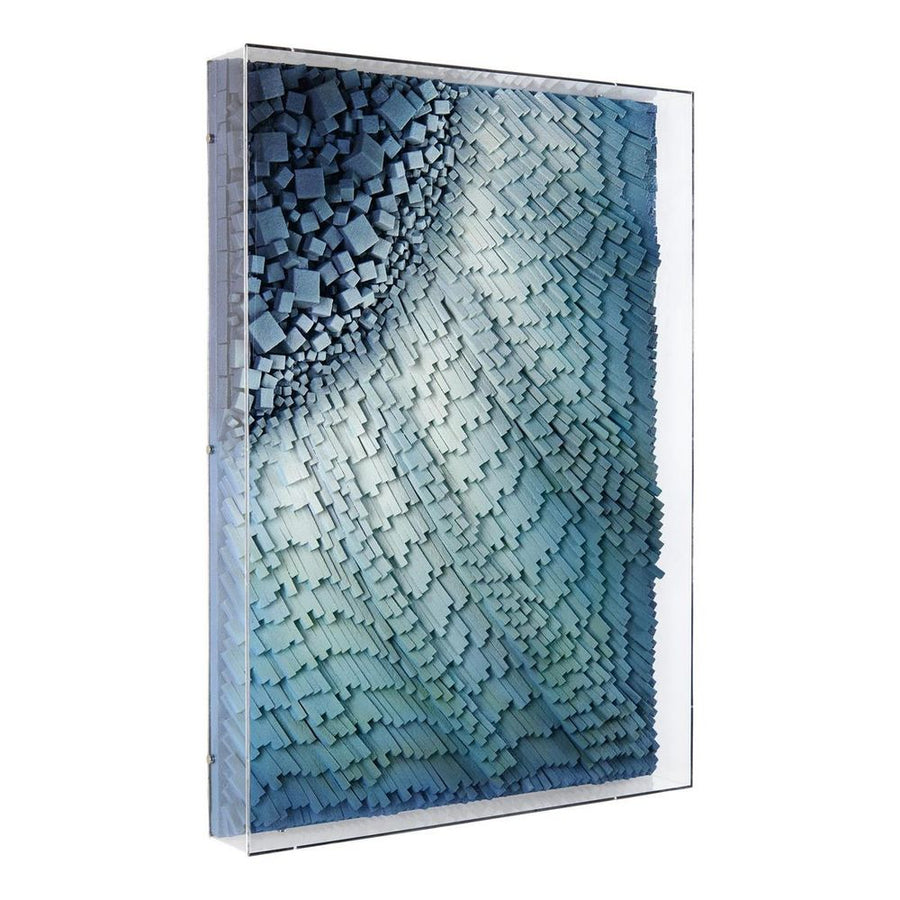 Wall Decor Tony Fey's Rays Of Ocean Light Iv - Green, White