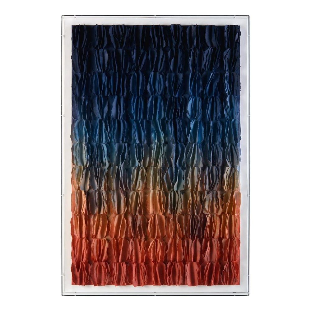 Wall Decor Tony Fey's Playful Serenity - Orange, Red