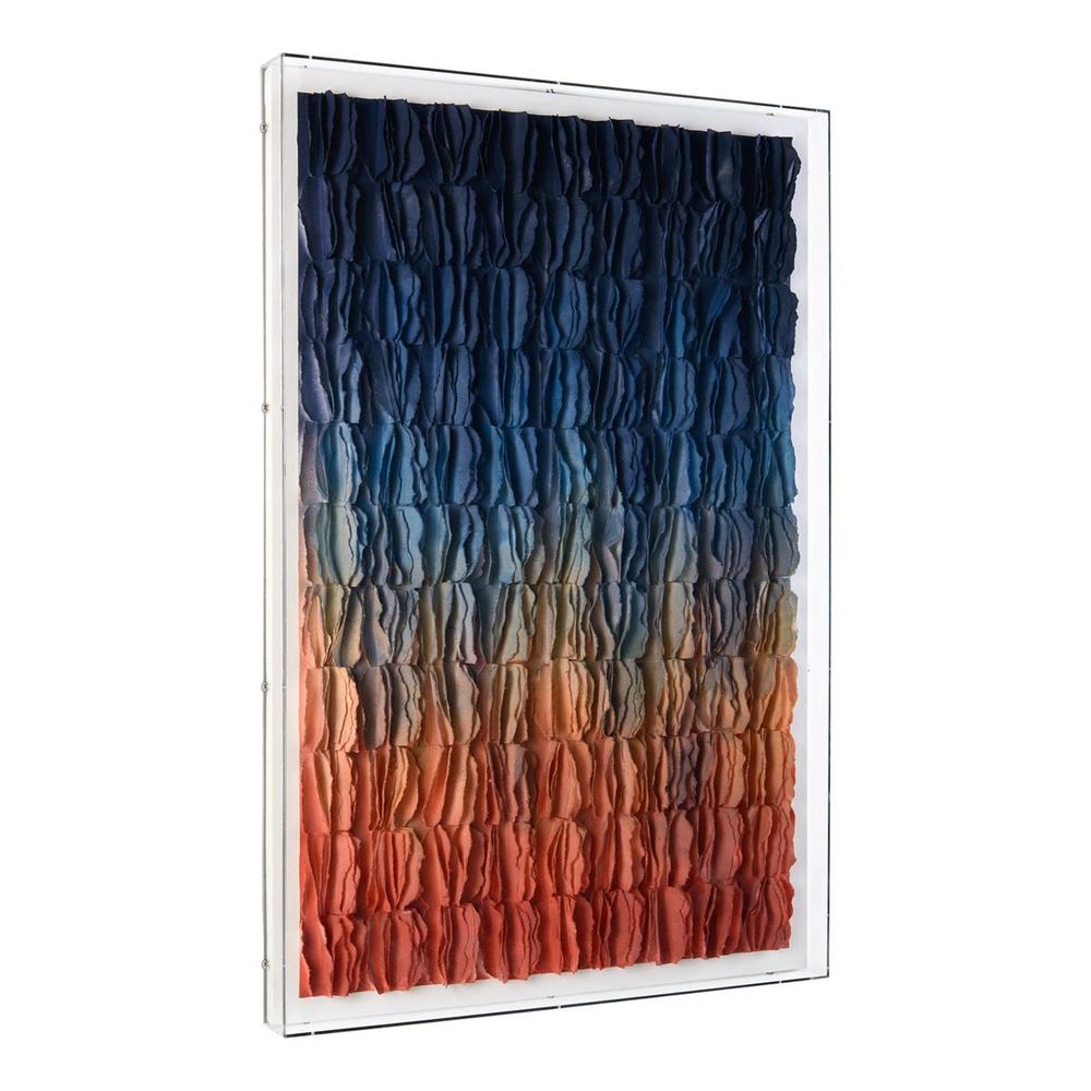 Wall Decor Tony Fey's Playful Serenity - Orange, Red