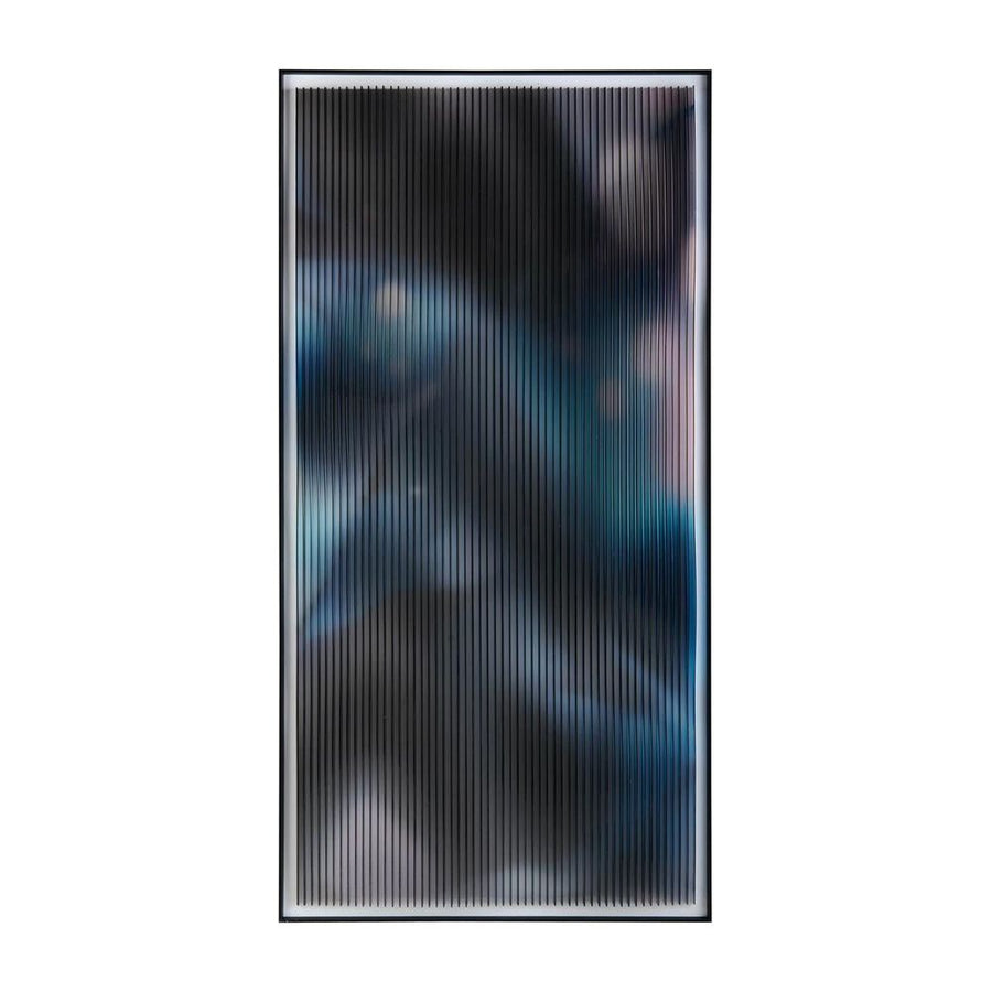 Wall Decor Tony Fey's Colors Flowing - Blue,White