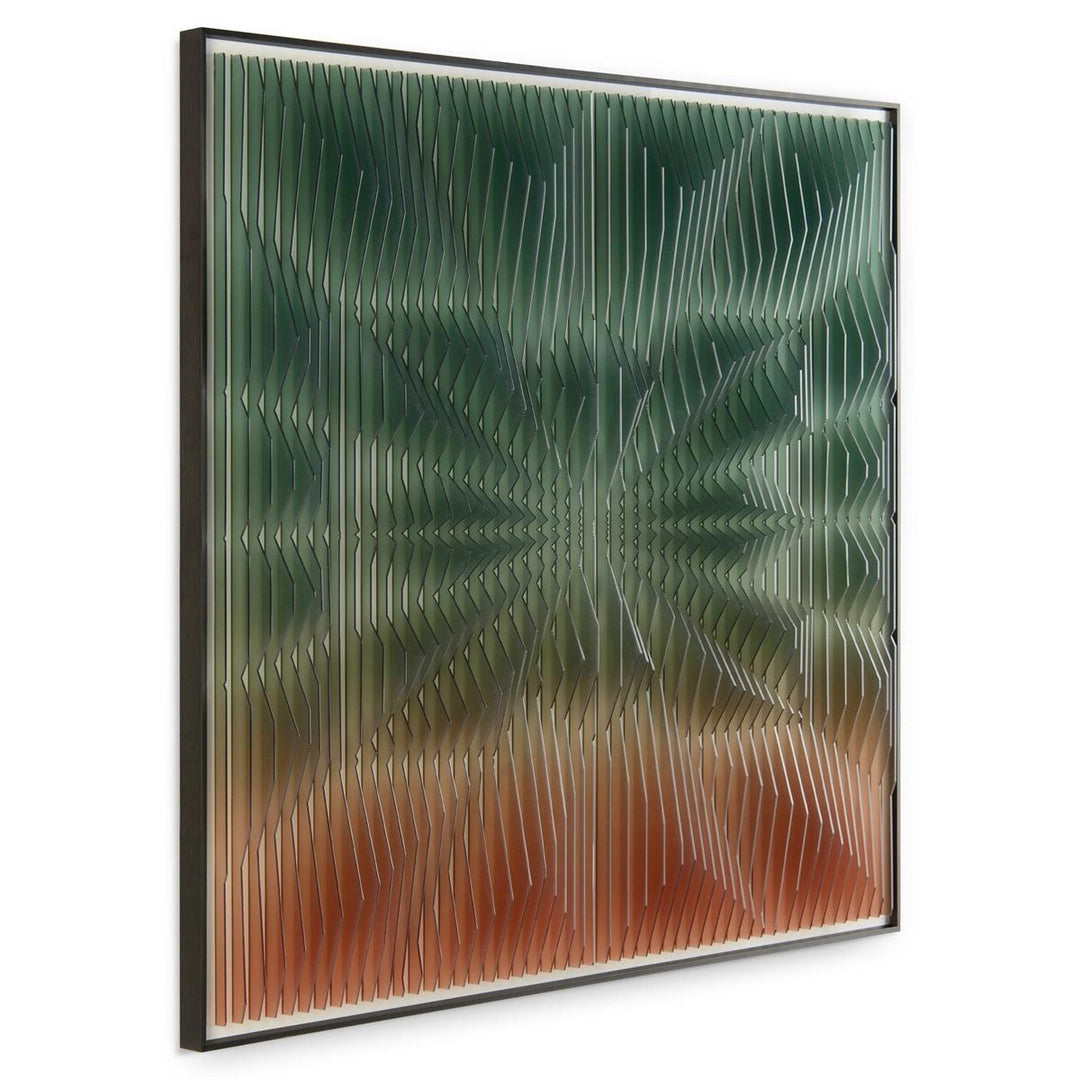 Daniel M. Smith's Color Burst - Green,Orange