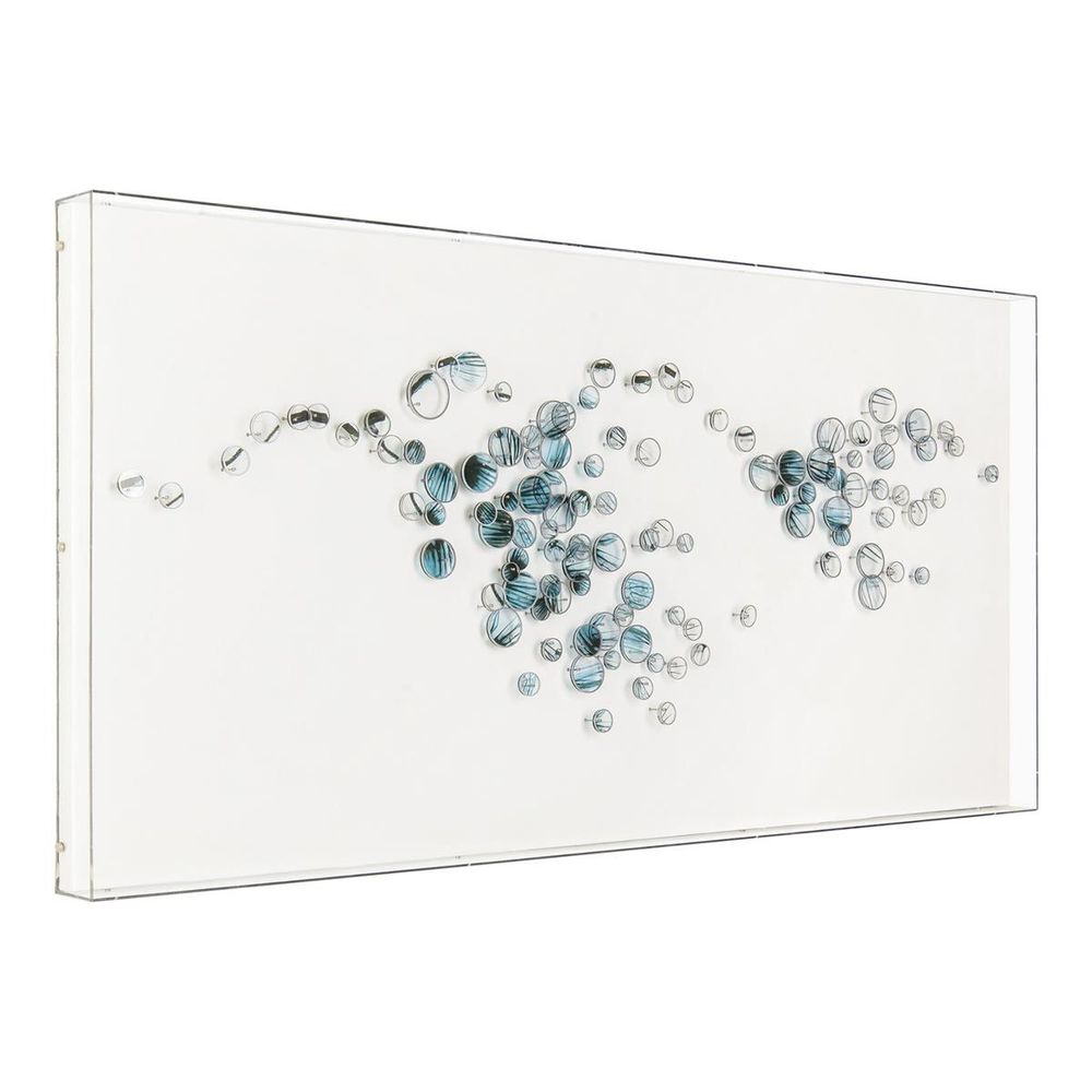 Wall Decor Tony Fey's Raindrops - White