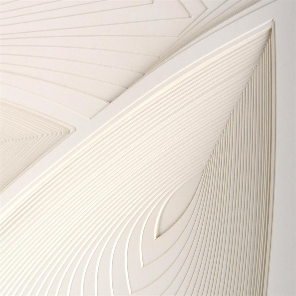 Wall Decor Tony Fey's White Aesthetic - White
