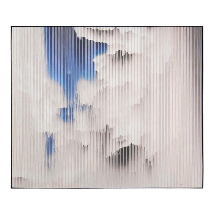 Wall Art Teng Fei's Cloudy Nights - White