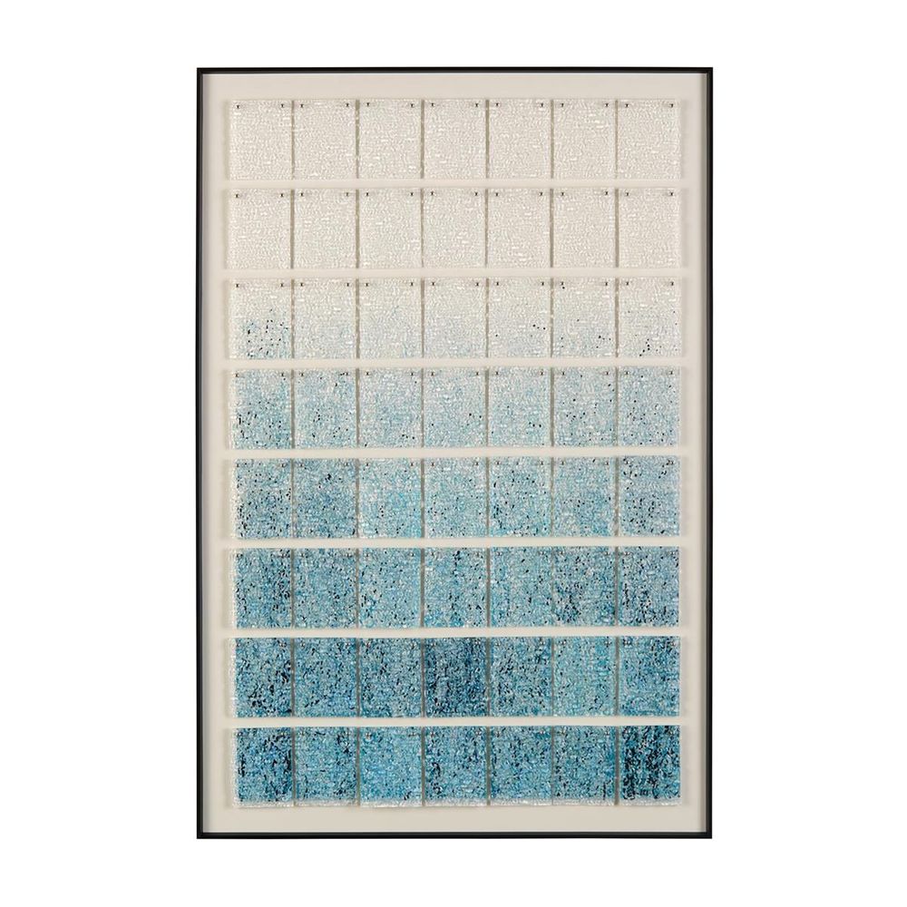 Wall Decor Tony Fey's Harmonic Hues In Blue - Green, White