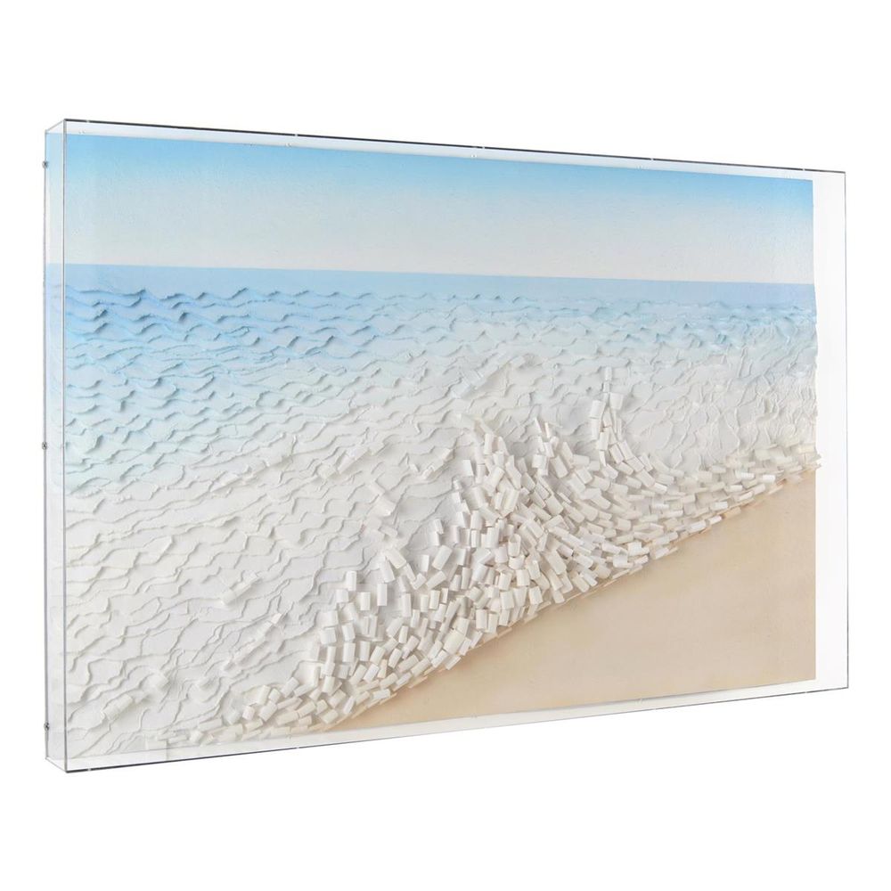 Wall Art Tony Fey's Beachside Bliss - Natural, White